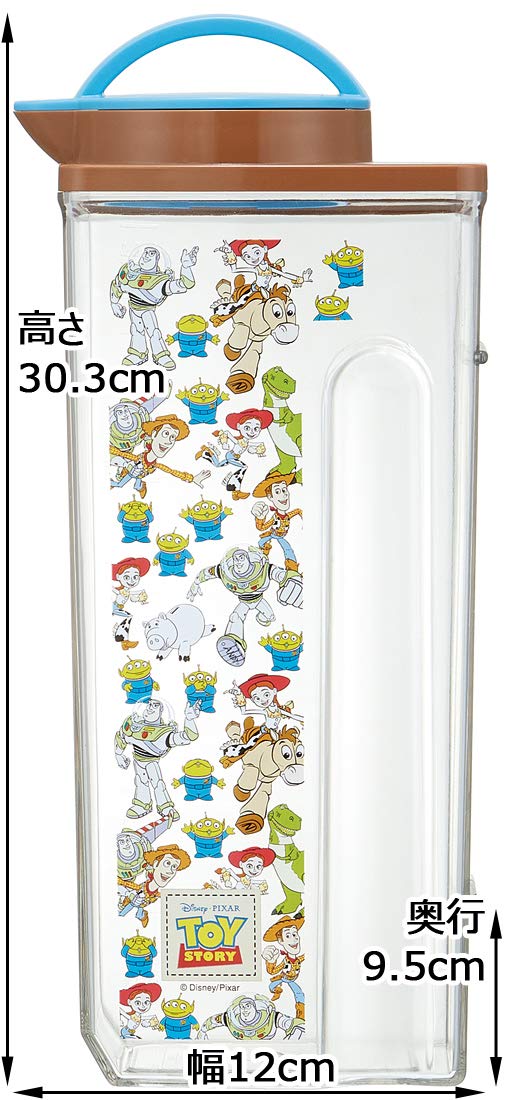 Skater 2.2L Disney Toy Story Water Bottle Vertical & Horizontal Heat-Resistant- Japan Figure Store - #1 Bring To You The Best Japanese Goods