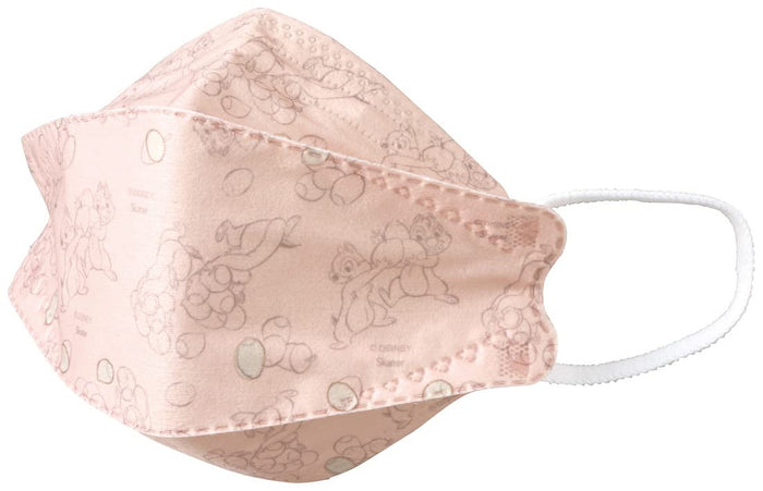 Skater Disney Chip & Dale High-Performance 3D Three-Layer Mask 5-Piece Set Regular Size- Japan Figure Store - #1 Bring To You The Best Japanese Goods