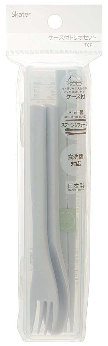 Skater Nursing Care Cutlery Set - Hospitalization-Ready Fork Spoon Chopsticks TCP1-A- Japan Figure Store - #1 Bring To You The Best Japanese Goods