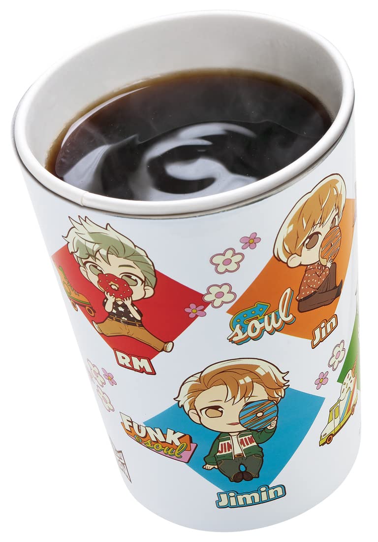 Skater 400ml Tinytan Vacuum Insulated Stainless Steel Tumbler for Hot and Cold Coffee- Japan Figure Store - #1 Bring To You The Best Japanese Goods