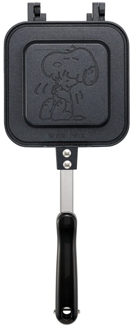 Skater Snoopy Aluminum Hot Sandwich Maker - Direct Flame Easy Clean - Alhos1-A- Japan Figure Store - #1 Bring To You The Best Japanese Goods