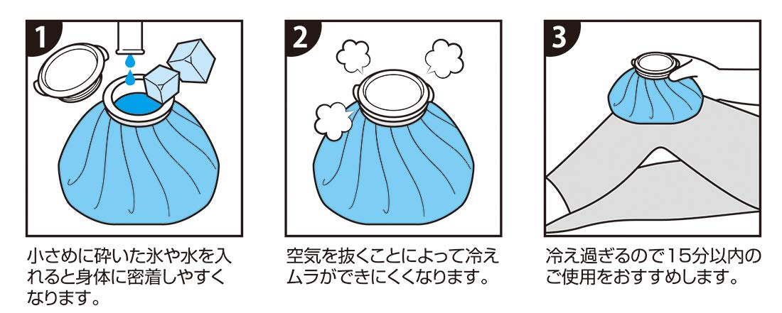 Skater Medium 21cm Ice Bag Blue - Outward Design Ice Pack ICB2- Japan Figure Store - #1 Bring To You The Best Japanese Goods