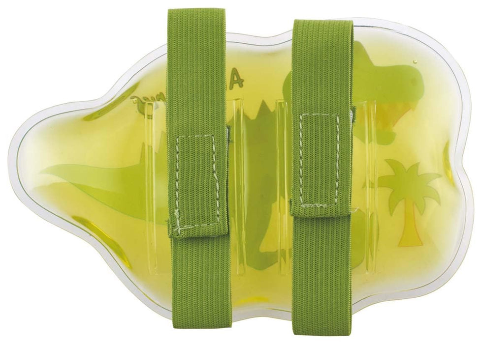 Skater Dinosaur Ice Pack with Adjustable Belt Compact Size 14x8 cm- Japan Figure Store - #1 Bring To You The Best Japanese Goods