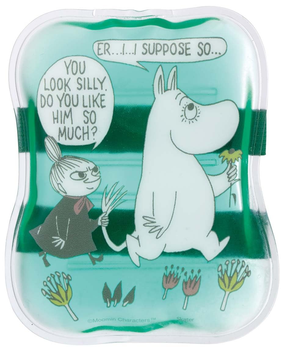 Skater Moomin Ice Pack with Belt 14X8 cm Model Clbb1-A- Japan Figure Store - #1 Bring To You The Best Japanese Goods