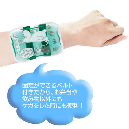 Skater Moomin Ice Pack with Belt 14X8 cm Model Clbb1-A- Japan Figure Store - #1 Bring To You The Best Japanese Goods