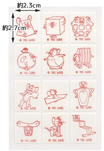 Skater Tom & Jerry 72 Sheets Insect Repellent Stickers Made in Japan - Myp5- Japan Figure Store - #1 Bring To You The Best Japanese Goods