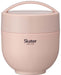 Skater Dull Pink Insulated Lunch Box 540ml Rice Bowl-Shaped Lunch Jar- Japan Figure Store - #1 Bring To You The Best Japanese Goods