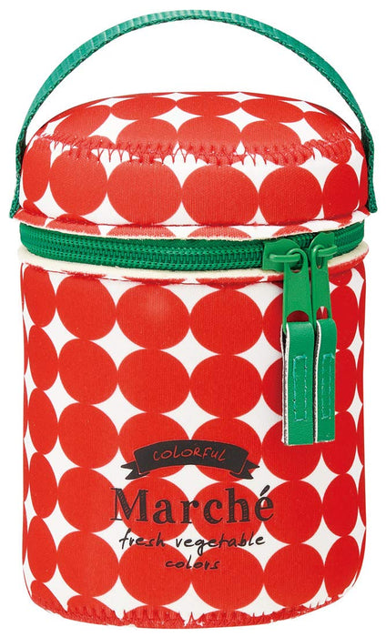 Skater Medium Marche Tomato Insulated Lunch Soup Jar 9cm x 13cm- Japan Figure Store - #1 Bring To You The Best Japanese Goods
