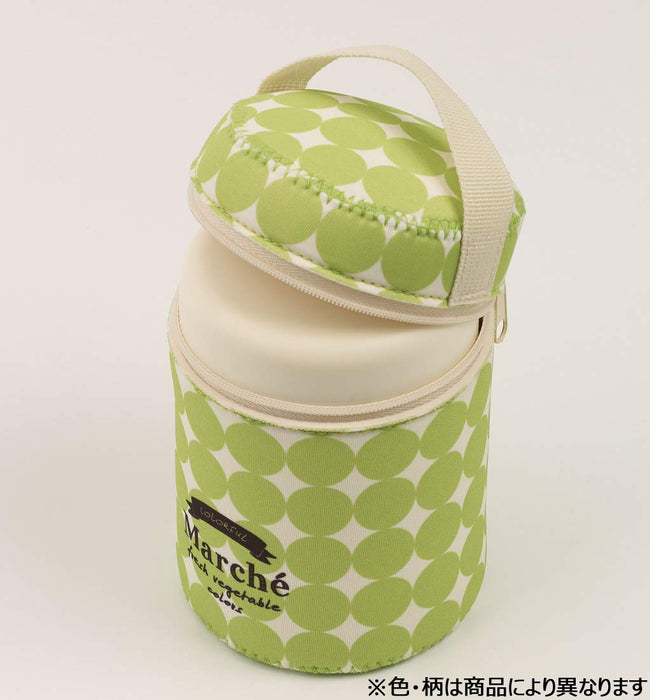 Skater Medium Marche Tomato Insulated Lunch Soup Jar 9cm x 13cm- Japan Figure Store - #1 Bring To You The Best Japanese Goods