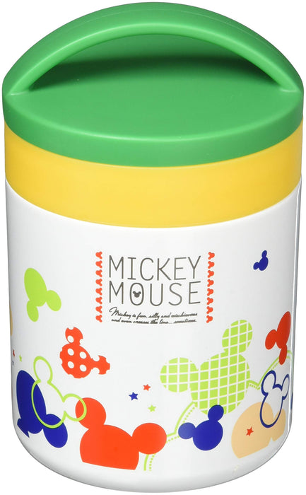 Skater Mickey Mouse 300ml Insulated Soup Jar in Pop Color Mitsumaru - LJFC3- Japan Figure Store - #1 Bring To You The Best Japanese Goods