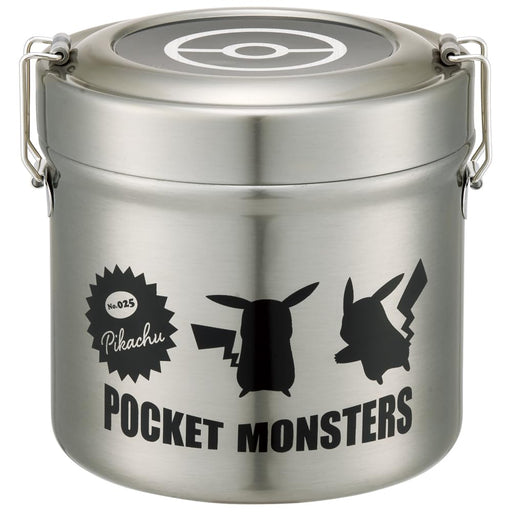 Skater 840Ml Large Capacity Vacuum Insulated Rice Bowl Lunch Box - Pokemon- Japan Figure Store - #1 Bring To You The Best Japanese Goods