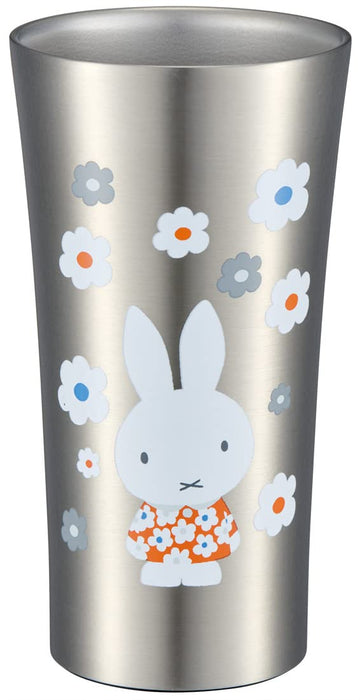 Skater 400ml Insulated Stainless Steel Tumbler Miffy Monotone Mug Stb4N-A- Japan Figure Store - #1 Bring To You The Best Japanese Goods
