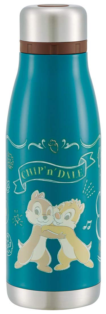 Skater Disney 400ml Stainless Steel Insulated Water Bottle with Chip & Dale Design- Japan Figure Store - #1 Bring To You The Best Japanese Goods