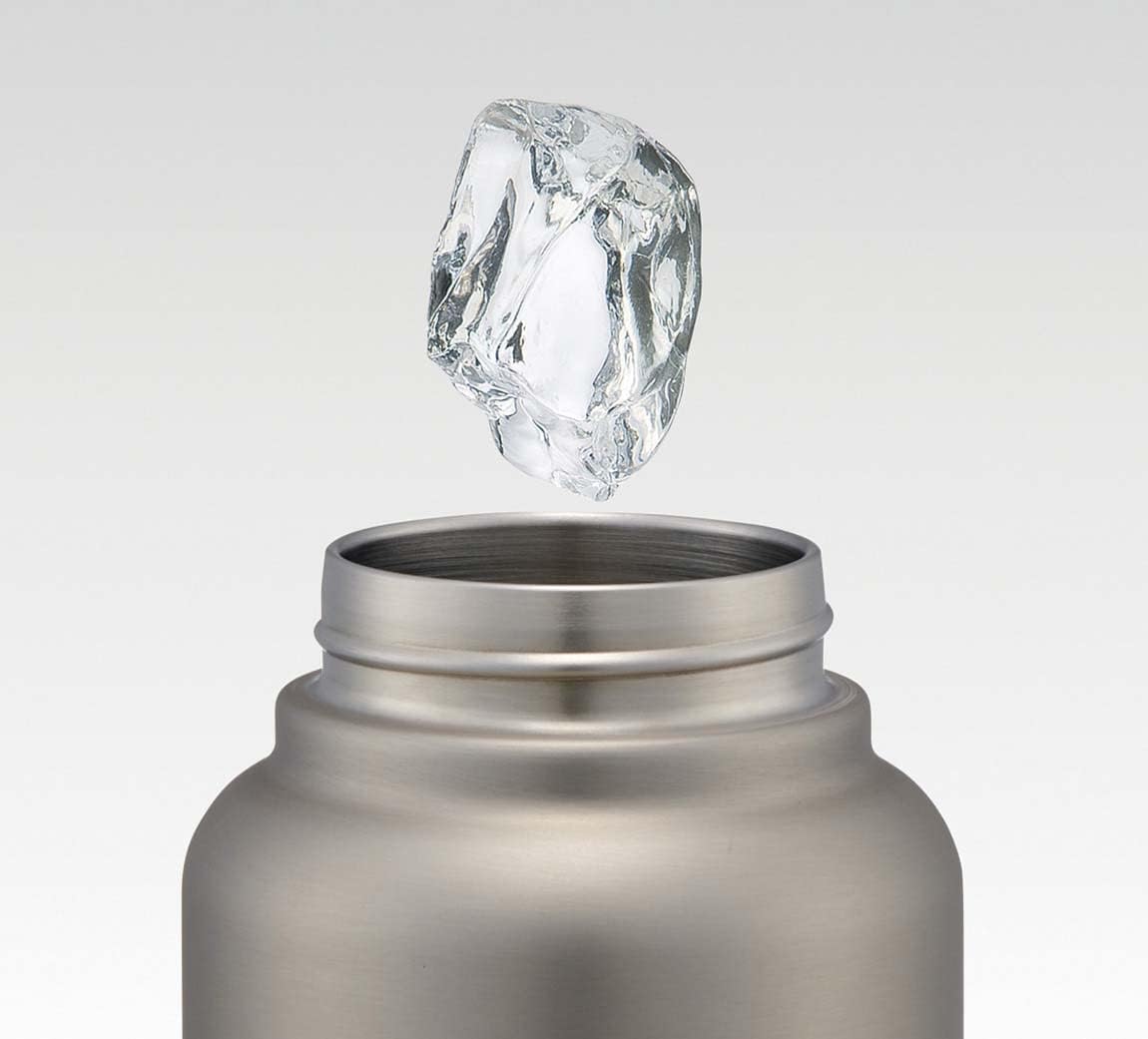 Skater 1200ml Insulated Stainless Steel Mug Bottle with Screw Handle Silver- Japan Figure Store - #1 Bring To You The Best Japanese Goods