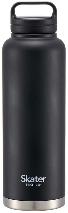 Skater 1500Ml Black Insulated Stainless Steel Mug Bottle with Screw Handle- Japan Figure Store - #1 Bring To You The Best Japanese Goods