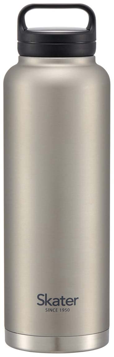 Skater 1500Ml Stainless Steel Insulated Mug Bottle with Screw Handle - Silver- Japan Figure Store - #1 Bring To You The Best Japanese Goods