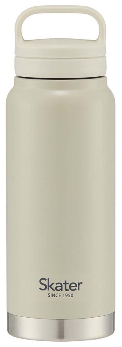 Skater 500ml Stainless Steel Insulated Mug Bottle with Screw Handle Dull Gray- Japan Figure Store - #1 Bring To You The Best Japanese Goods