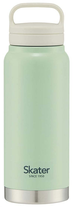 Skater Stainless Steel Insulated 500Ml Mug Bottle with Screw Handle Dull Green- Japan Figure Store - #1 Bring To You The Best Japanese Goods