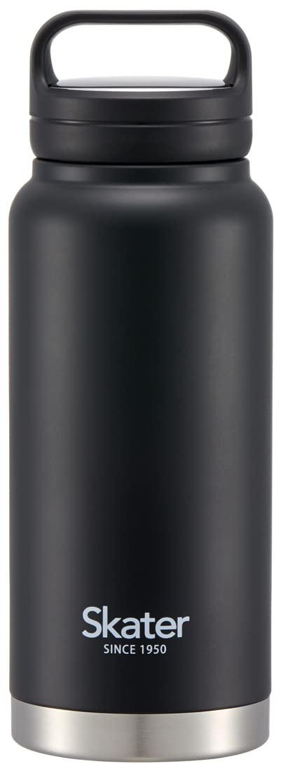 Skater 800Ml Insulated Stainless Steel Mug Bottle with Screw Handle Black- Japan Figure Store - #1 Bring To You The Best Japanese Goods