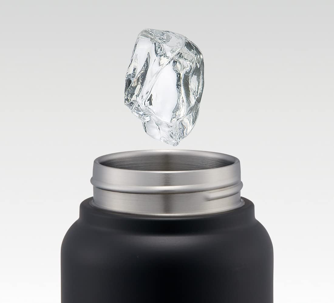 Skater 800Ml Insulated Stainless Steel Mug Bottle with Screw Handle Black- Japan Figure Store - #1 Bring To You The Best Japanese Goods