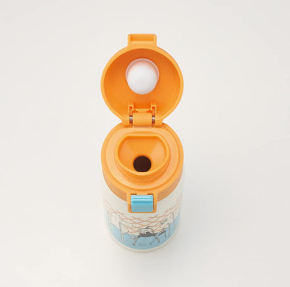 Skater Stainless Steel Moomin 350Ml Insulated One-Touch Open Bottle