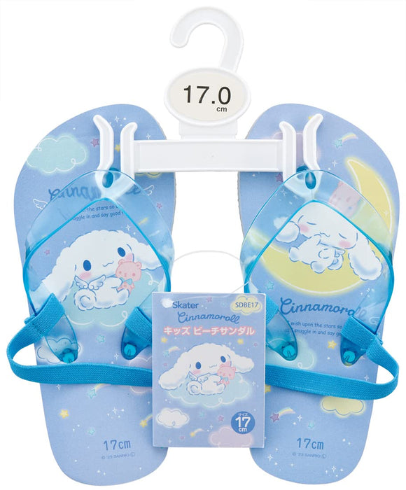 Skater Kids Cinnamoroll Starry Sky Sanrio Beach Sandals 17cm - Skater- Japan Figure Store - #1 Bring To You The Best Japanese Goods