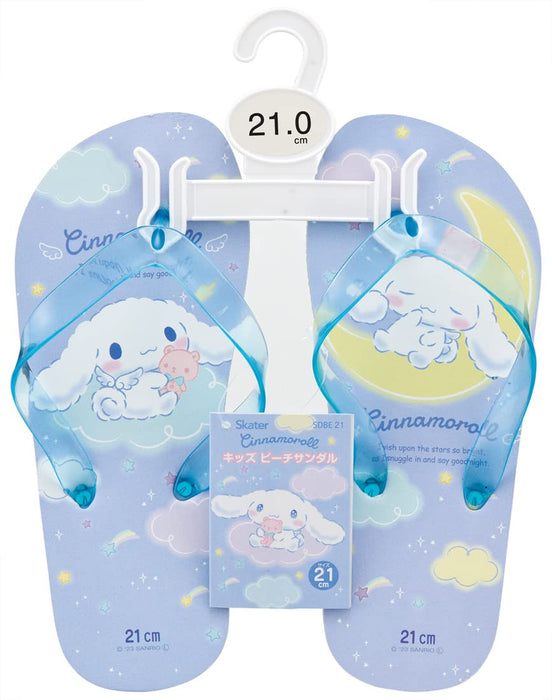 Skater Cinnamoroll Starry Sky Kids Beach Sandals Sanrio 21Cm - Skater Sdbe21-A- Japan Figure Store - #1 Bring To You The Best Japanese Goods