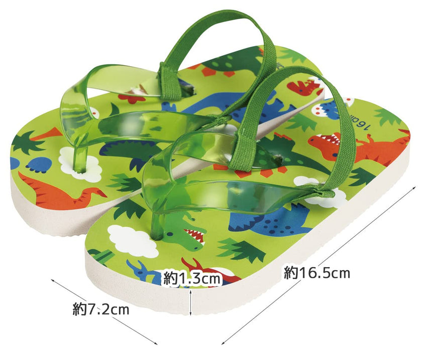 Skater Dinosaur Sandals Kids Beach Footwear 16CM Size - Skater SDBE16-A- Japan Figure Store - #1 Bring To You The Best Japanese Goods