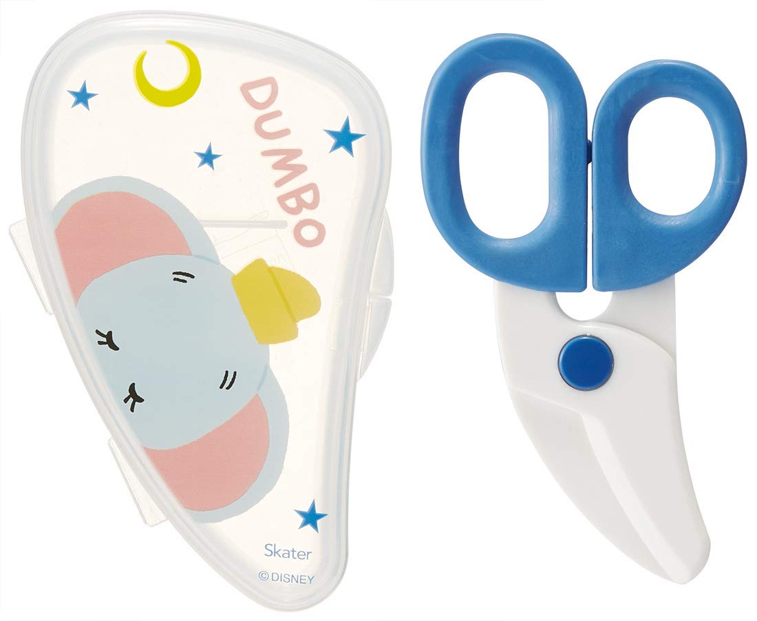 Skater Disney Dumbo Baby Food Cutter Skater Kitchen Scissors Bfc1- Japan Figure Store - #1 Bring To You The Best Japanese Goods