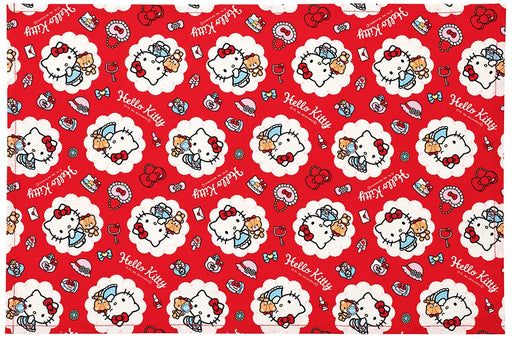 Skater Hello Kitty Large Fashionable Girl Placemat 60x40cm with Name Tag - Sanrio LTM1-A- Japan Figure Store - #1 Bring To You The Best Japanese Goods