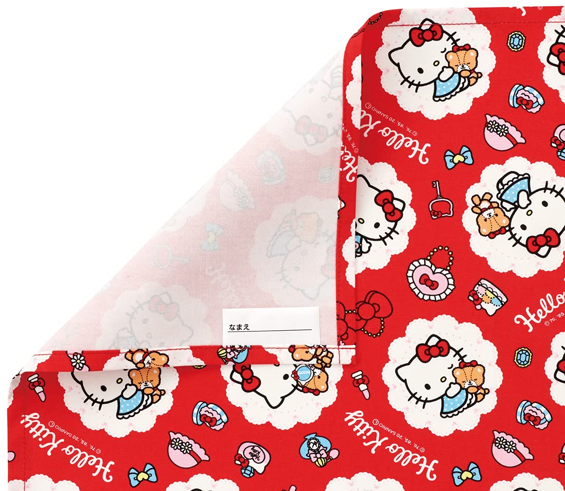 Skater Hello Kitty Large Fashionable Girl Placemat 60x40cm with Name Tag - Sanrio LTM1-A- Japan Figure Store - #1 Bring To You The Best Japanese Goods