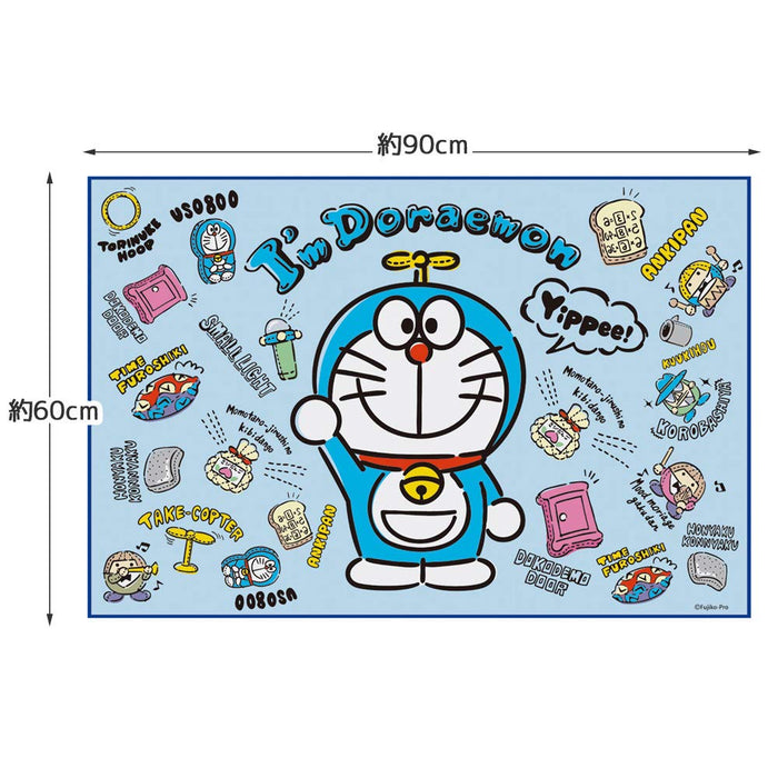 Skater Doraemon Stuffed Toy Leisure Sheet S 60x90cm by Sanrio Vs1- Japan Figure Store - #1 Bring To You The Best Japanese Goods