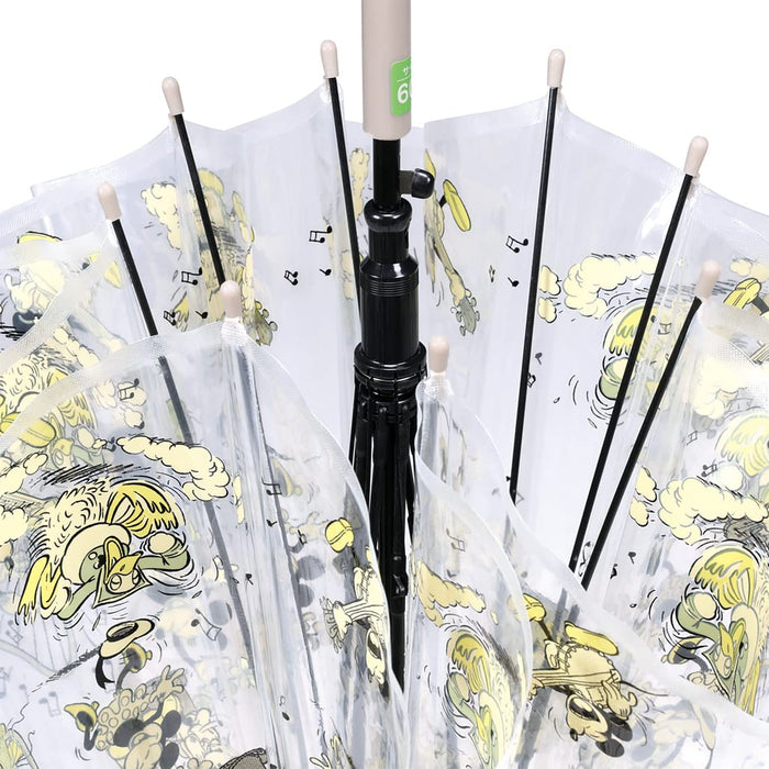 Skater Disney Mickey Mouse Long Umbrella for Adults 60cm Vinyl - UBV4-A- Japan Figure Store - #1 Bring To You The Best Japanese Goods