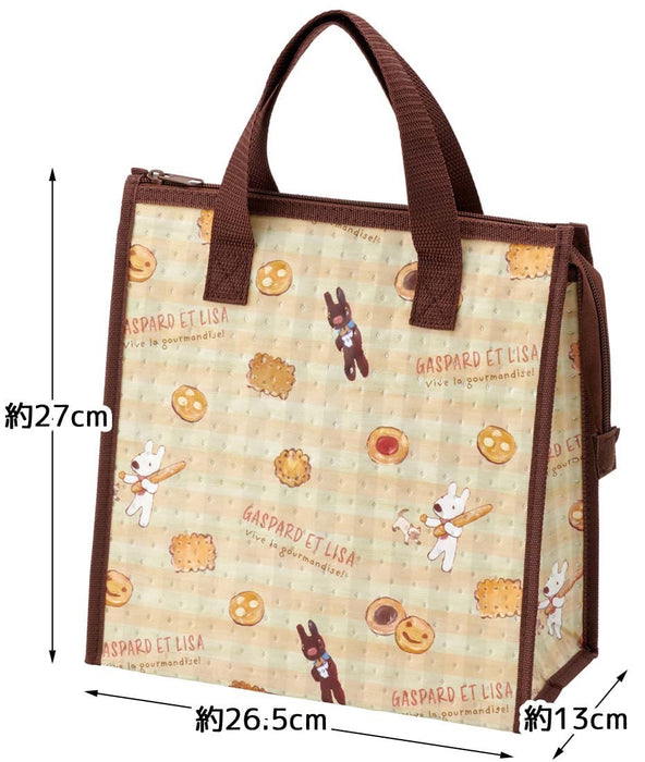 Skater Lisa and Gaspard Non-Woven Cooler Lunch Bag Fbc1-A- Japan Figure Store - #1 Bring To You The Best Japanese Goods