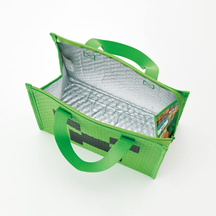Skater Minecraft Lunch Cooler Bag Non-Woven Fbc1-A Insulated- Japan Figure Store - #1 Bring To You The Best Japanese Goods