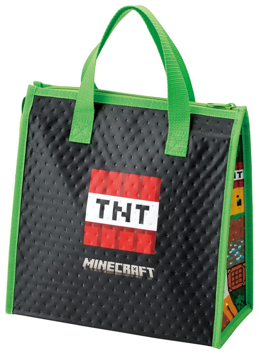 Skater Minecraft Lunch Cooler Bag Non-Woven Fbc1-A Insulated- Japan Figure Store - #1 Bring To You The Best Japanese Goods