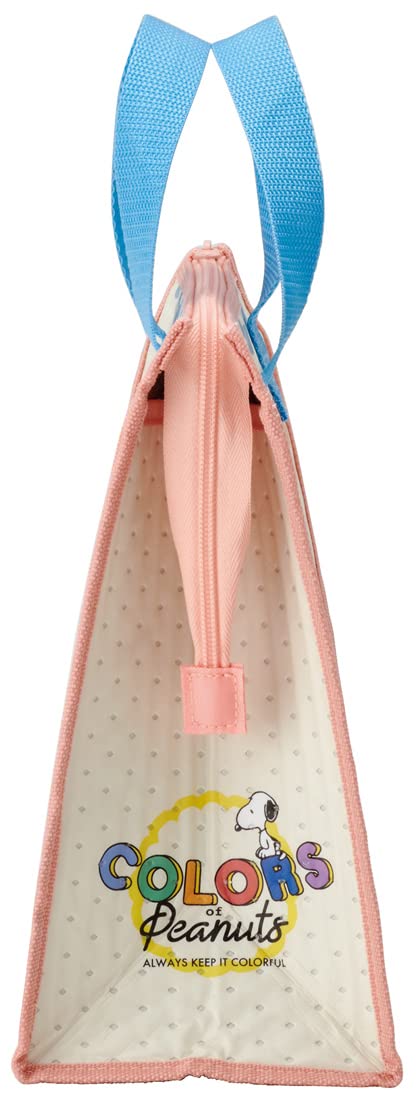 Skater Snoopy Peanuts Non-Woven Colorful Lunch Bag Cooler Fbc1-A- Japan Figure Store - #1 Bring To You The Best Japanese Goods