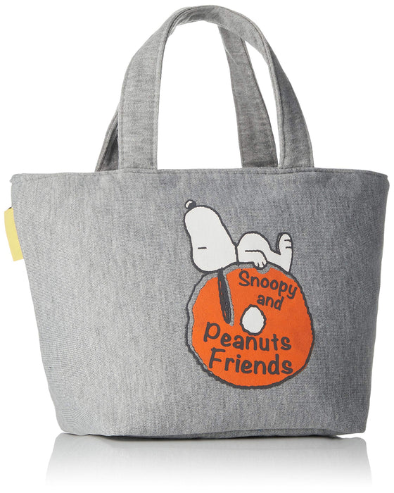 Skater Snoopy Friends Lunch Bag Peanuts Knb1 Soft Sweatshirt Fabric- Japan Figure Store - #1 Bring To You The Best Japanese Goods