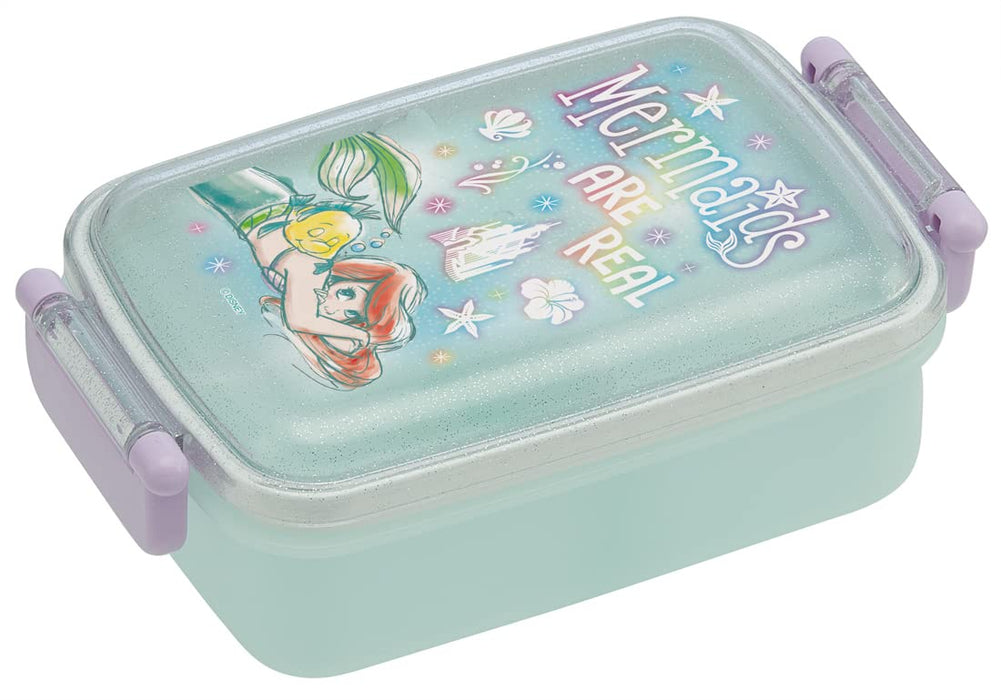 Skater Kids Disney Ariel Lunch Box 450ml Antibacterial Japan-Made for Girls- Japan Figure Store - #1 Bring To You The Best Japanese Goods