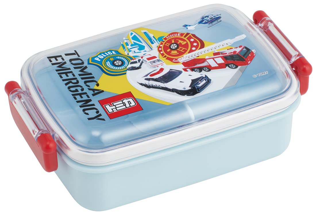 Skater Kids Antibacterial Lunch Box 450ml Tomica 23 - Made in Japan- Japan Figure Store - #1 Bring To You The Best Japanese Goods