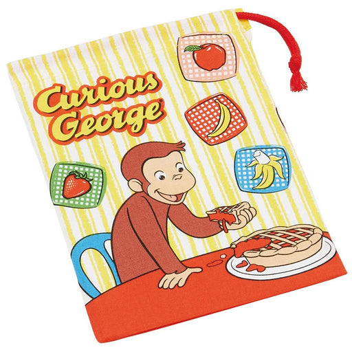 Skater Curious George Boy Lunch Box Bag and Cup Set 21x15 cm - Made in Japan Kb62-A- Japan Figure Store - #1 Bring To You The Best Japanese Goods