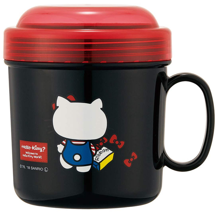 Skater Hello Kitty Slim Lightweight Lunch Box 600Ml with Cup-Shaped Handle I'M Kt- Japan Figure Store - #1 Bring To You The Best Japanese Goods