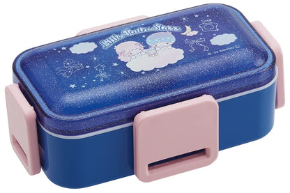 Skater Little Twin Stars Night Sky 600Ml 2-Tier Women's Lunch Box - Made in Japan- Japan Figure Store - #1 Bring To You The Best Japanese Goods