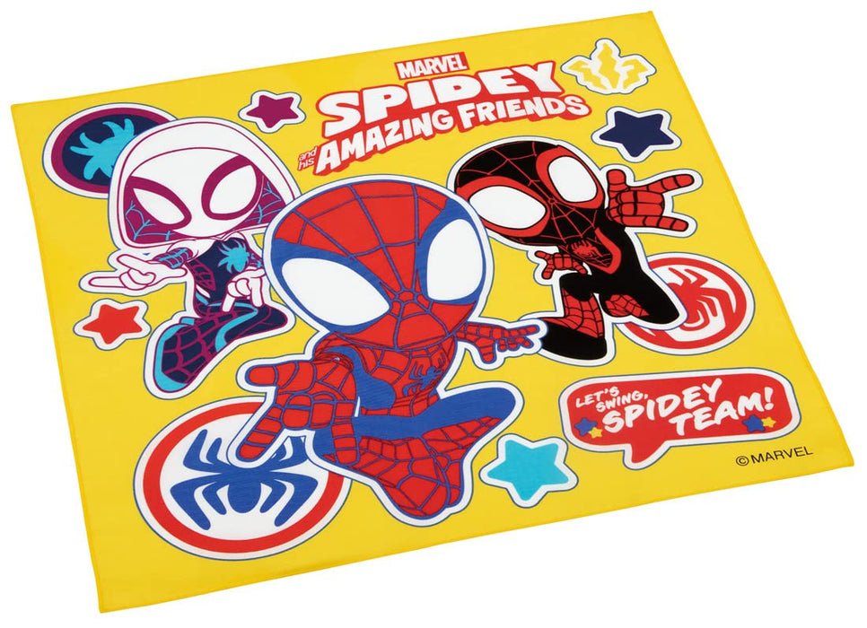 Skater Marvel Spider-Man Boy's Lunch Box with 43x43cm Lunch Cloth - Made in Japan- Japan Figure Store - #1 Bring To You The Best Japanese Goods
