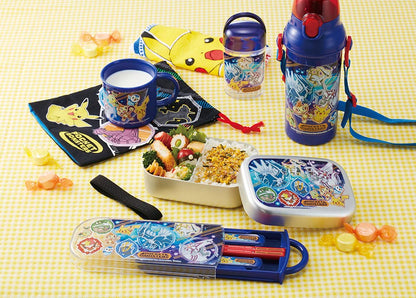 Skater Pokemon 22 Boy's Lunch Box with 43x43cm Cloth Made in Japan- Japan Figure Store - #1 Bring To You The Best Japanese Goods