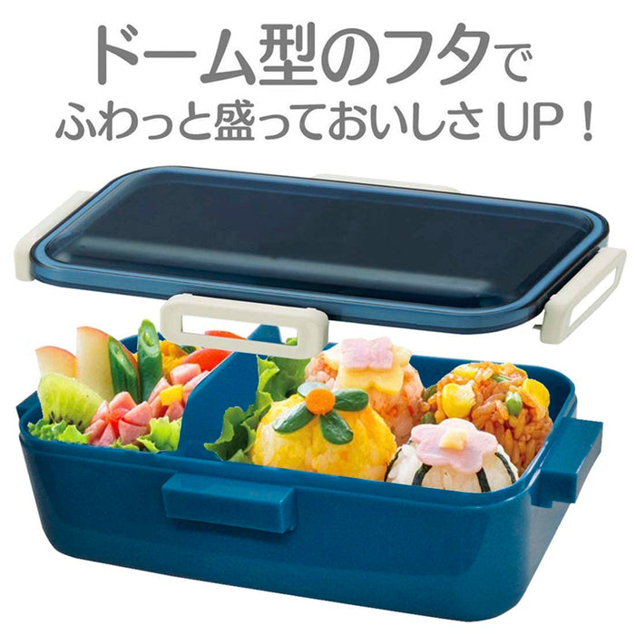Skater Ocean Blue Lunch Box 530Ml with Antibacterial Dome Lid - For Women Made in Japan- Japan Figure Store - #1 Bring To You The Best Japanese Goods