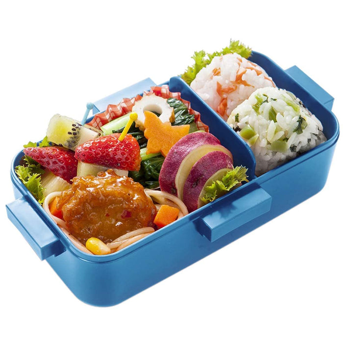 Skater Ocean Blue Lunch Box 530Ml with Antibacterial Dome Lid - For Women Made in Japan- Japan Figure Store - #1 Bring To You The Best Japanese Goods