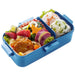 Skater Ocean Blue Lunch Box 530Ml with Antibacterial Dome Lid - For Women Made in Japan- Japan Figure Store - #1 Bring To You The Best Japanese Goods