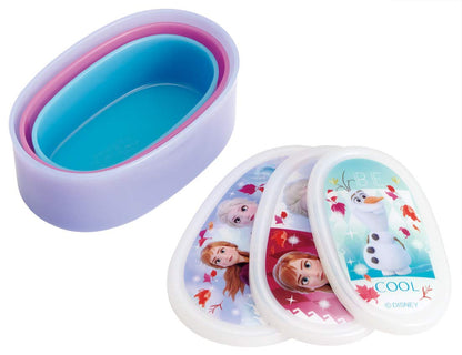 Skater Disney Frozen 2 Lunch Box Set of 3 860ml Sealable Storage Containers Made in Japan- Japan Figure Store - #1 Bring To You The Best Japanese Goods