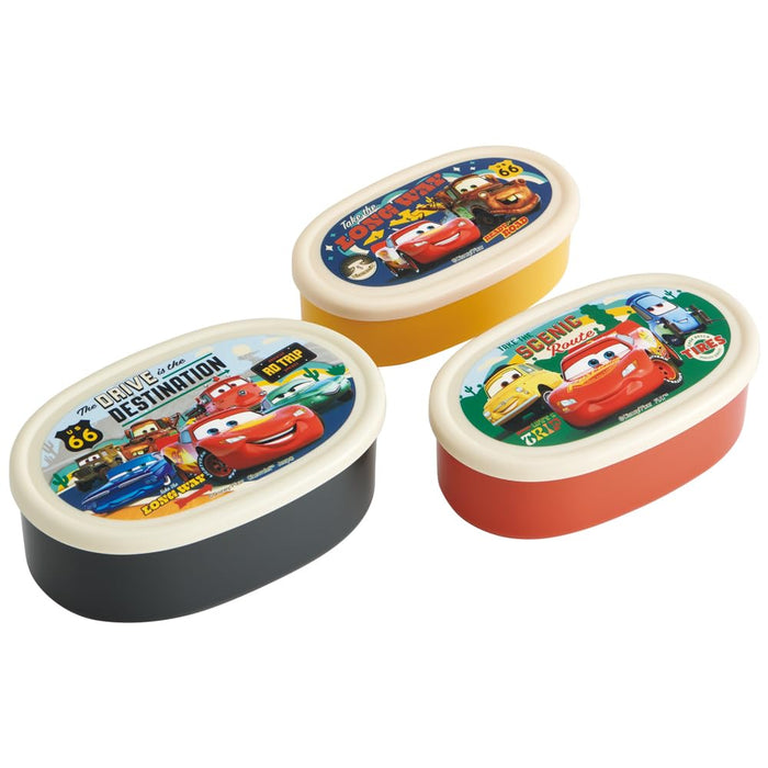 Skater Disney Cars 24 Lunch Box Storage Set Sealable Containers - Large Medium Small Made in Japan- Japan Figure Store - #1 Bring To You The Best Japanese Goods